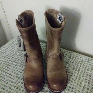Frye Engineer 12R Leather Boot Size 8